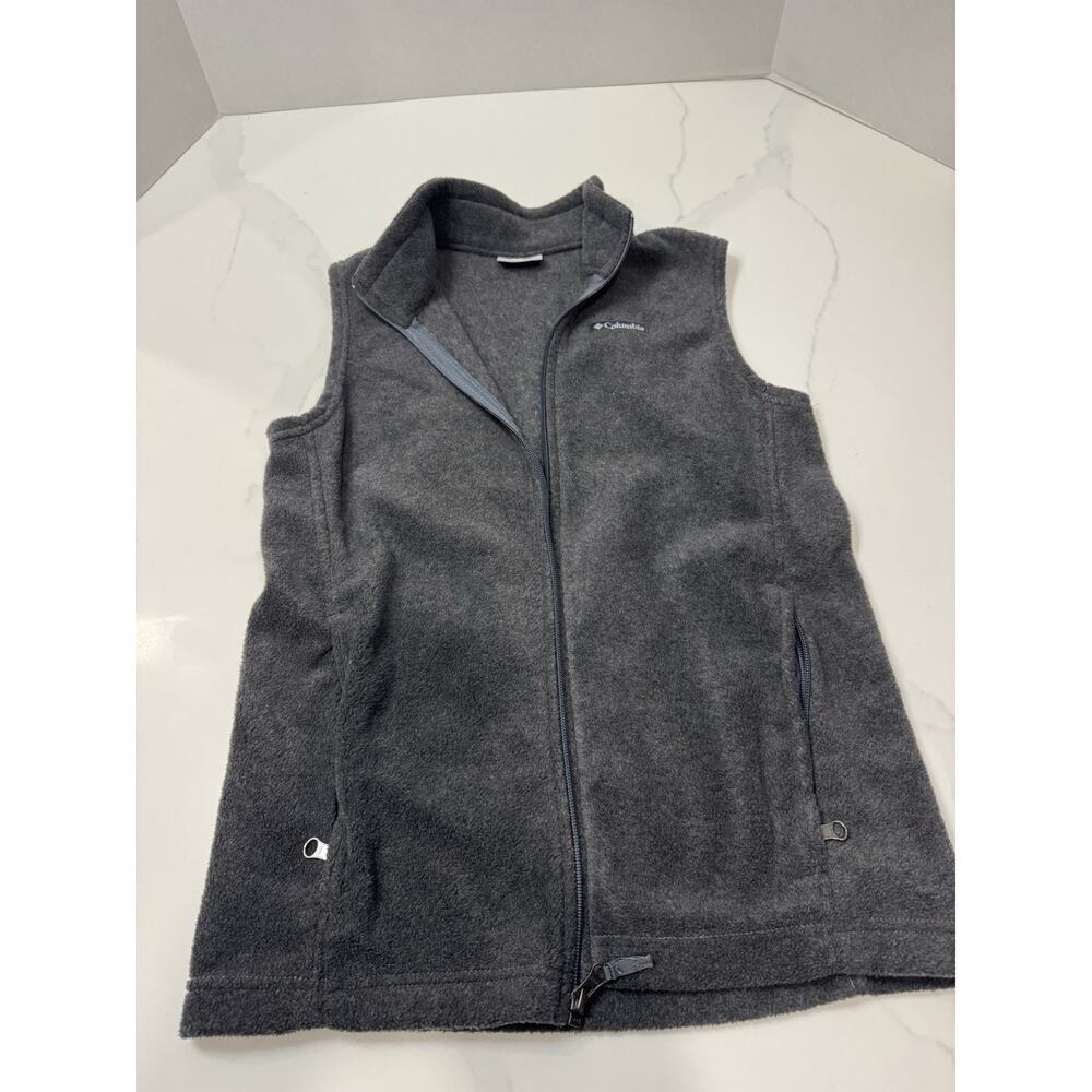 Columbia Women's Zip Front Fleece Vest Size Large